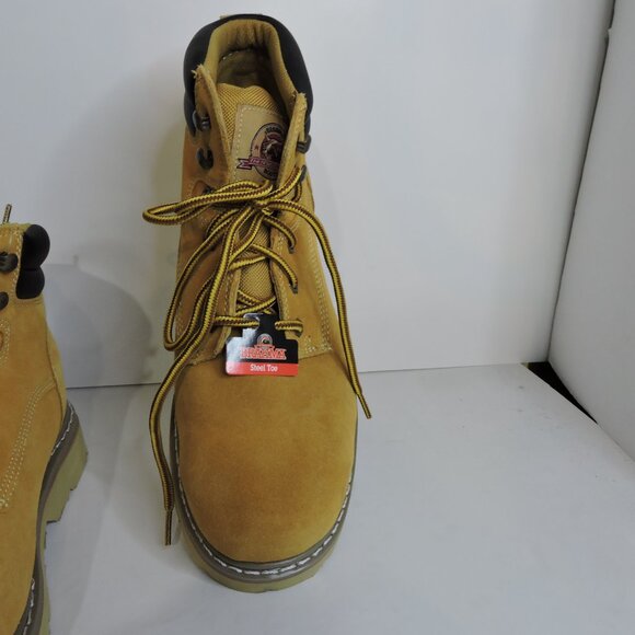 Clearance !! Brahma Bravo II  Leather Steel Toe 6" Work Boots. brand new - Picture 4 of 7